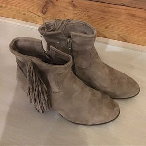 Suede Booties